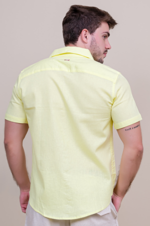 Camisa Linho Slim Fit New Mellon