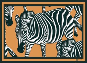 Pareô Estampa Zebra - Image 3
