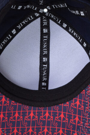 Boné Infantil Stiff Cap Original Tusker Marinho/Vermelho - Image 3